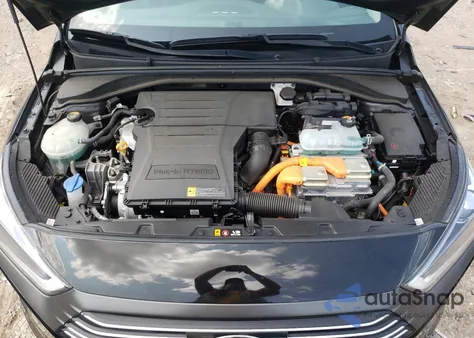 2019 Hyundai Ioniq Limited z USA, uszkodzony, nr VIN KMHC75LD4KU164282